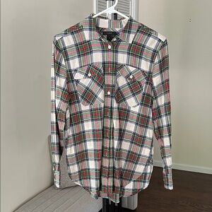 J. Crew Multicolor Plaid Casual Shirt